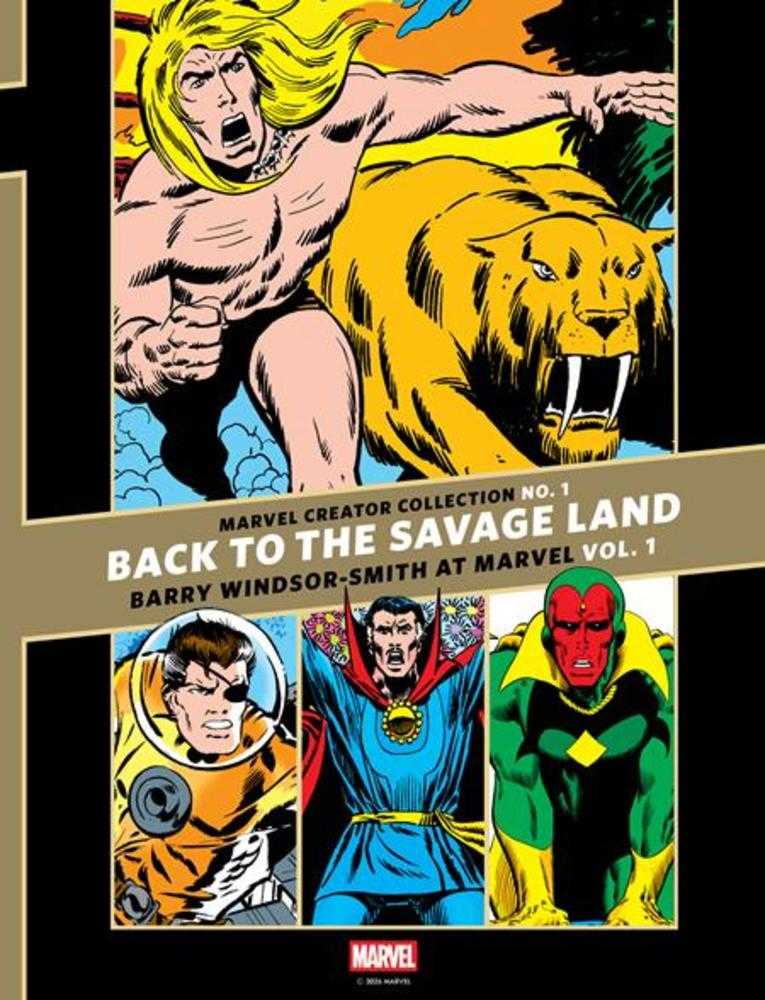 Marvel Creator Collection #1 Hardcover Volume 01 Back To The Savage Land Barry Windsor Smith At Marvel (Mature) | BD Cosmos