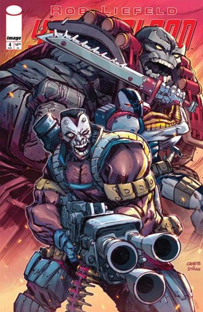 Youngblood #4 (2025) Cover C Eric Canete Variant | BD Cosmos