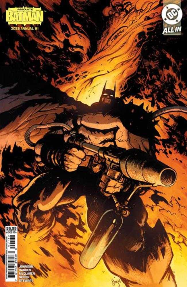 Absolute Batman 2025 Annual #1 2nd Print DC B Johnson Flamethrower 01/21/2026 | BD Cosmos