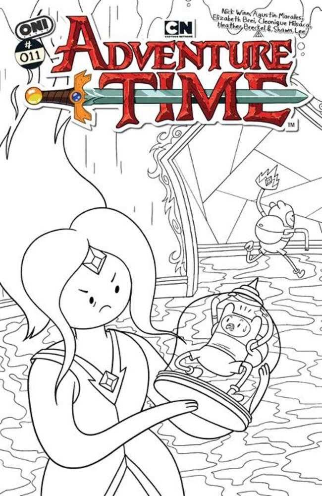 Adventure Time [2025] #11 Oni Press E 1:20 Nick Winn B&W 03/18/2026 | BD Cosmos