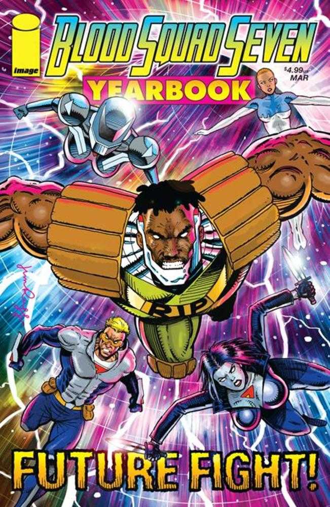 Blood Squad Seven Yearbook #1 IMAGE B 1:10 Jim Rugg 03/25/2026 | BD Cosmos