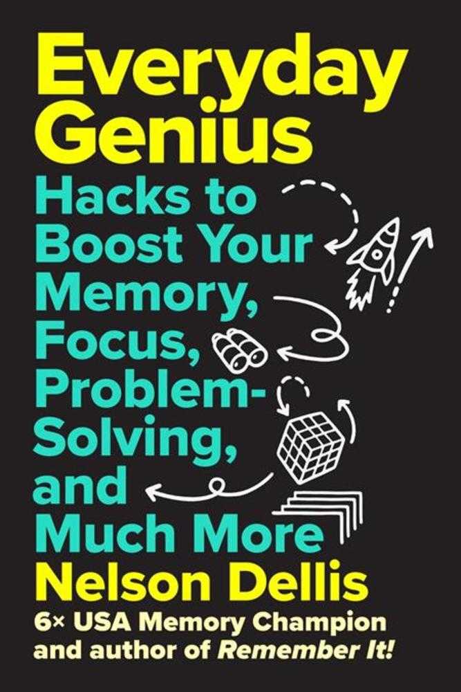Everyday Genius Hardcover Hacks To Boost Your Memory Focus Problem Solving And Much More | BD Cosmos