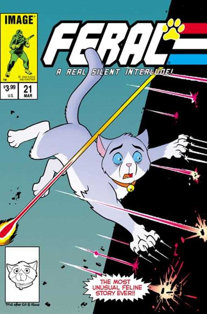 Feral #21 IMAGE D 1:25 Tony Fleecs & Trish Forstner G.I. Joe Homage 03/25/2026 | BD Cosmos