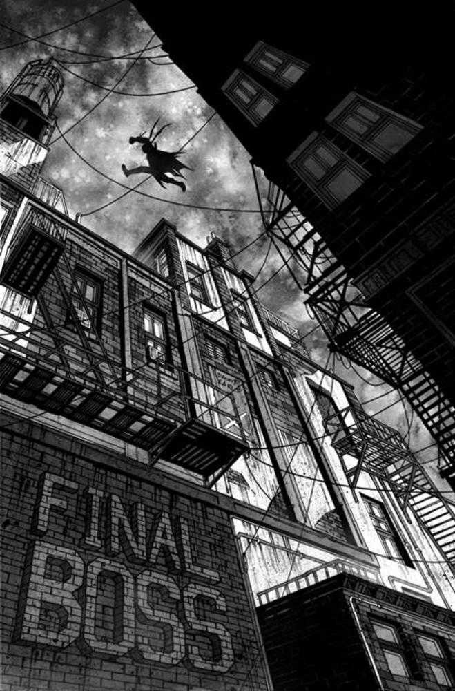 Final Boss #5 IMAGE D 1:25 Danny Earls B&W 03/18/2026 | BD Cosmos