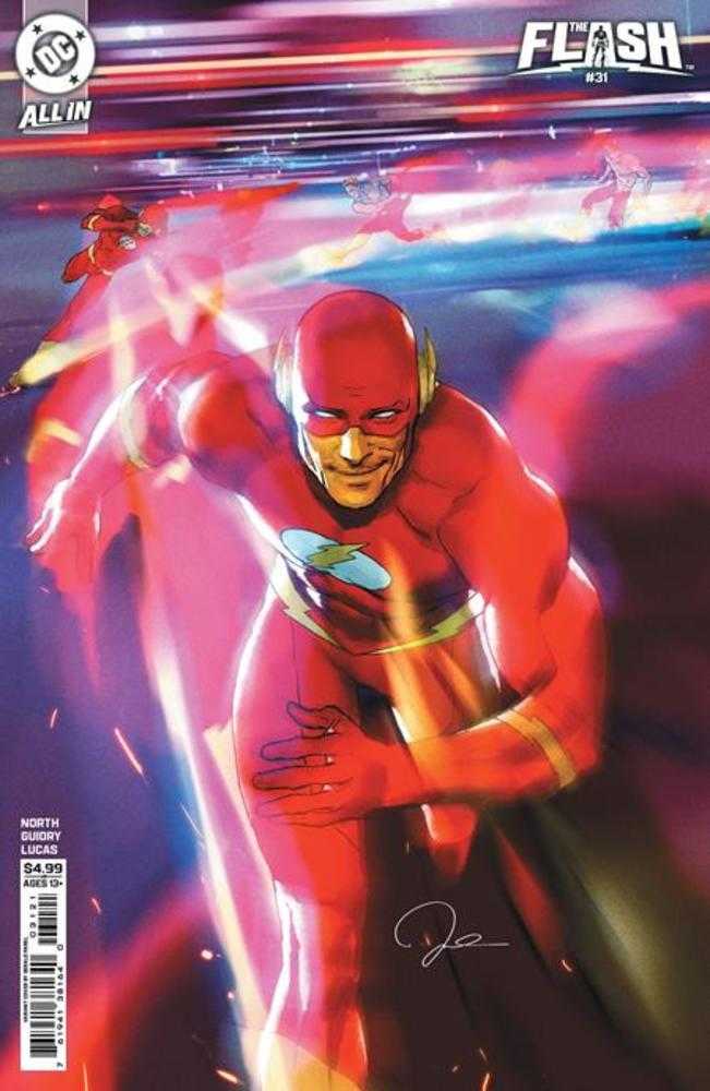 Flash #31 Cover B Gerald Parel Card Stock Variant | BD Cosmos