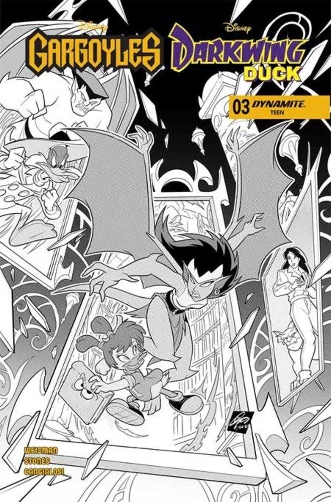 Gargoyles Darkwing Duck #3 DYNAMITE E 1:10 Ciro Cangialosi Line 03/04/2026 | BD Cosmos