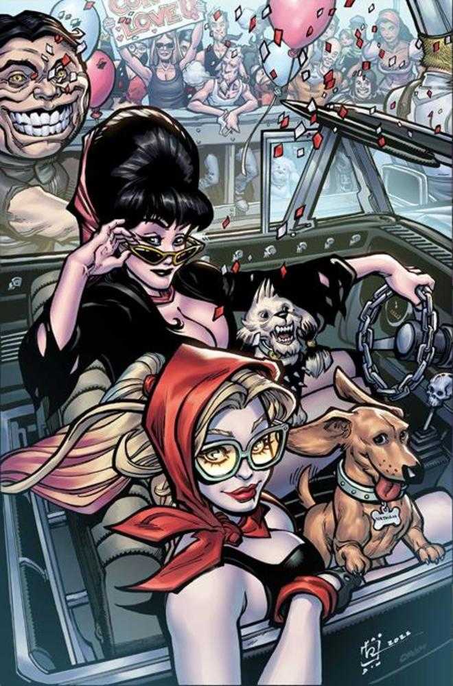 Harley Quinn X Elvira #6 DYNAMITE K 1:15 Chad Hardin Virgin 03/18/2026 | BD Cosmos