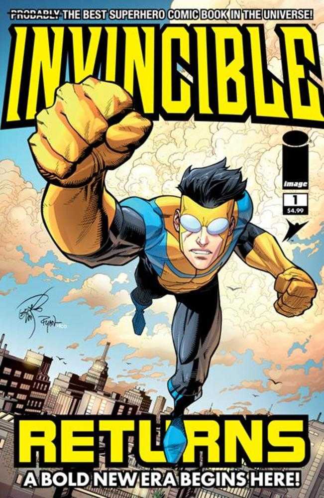 Invincible Returns Facsimile #1 IMAGE B Erik Larsen & Ryan Ottley 03/25/2026 | BD Cosmos