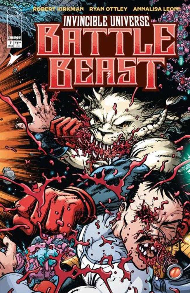 Invincible Universe Battle Beast #7 IMAGE C 1:10 Chris Burnham & Brian Reber 03/18/2026 | BD Cosmos