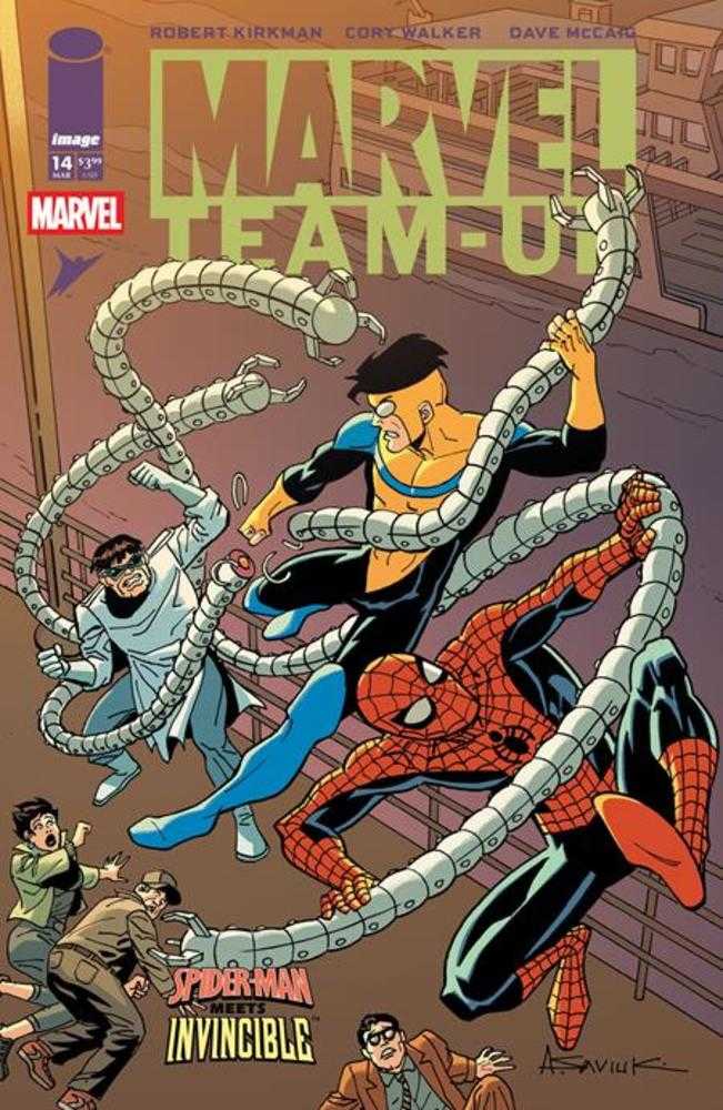 Marvel Teamup #14 Facsimile IMAGE F Alex Saviuk & Dave Mccaig 03/04/2026 | BD Cosmos