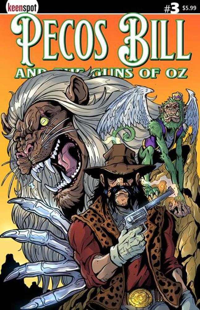 Pecos Bill & The Guns Of Oz #3 EXPOSSE A Puis Calzada 03/25/2026 | BD Cosmos