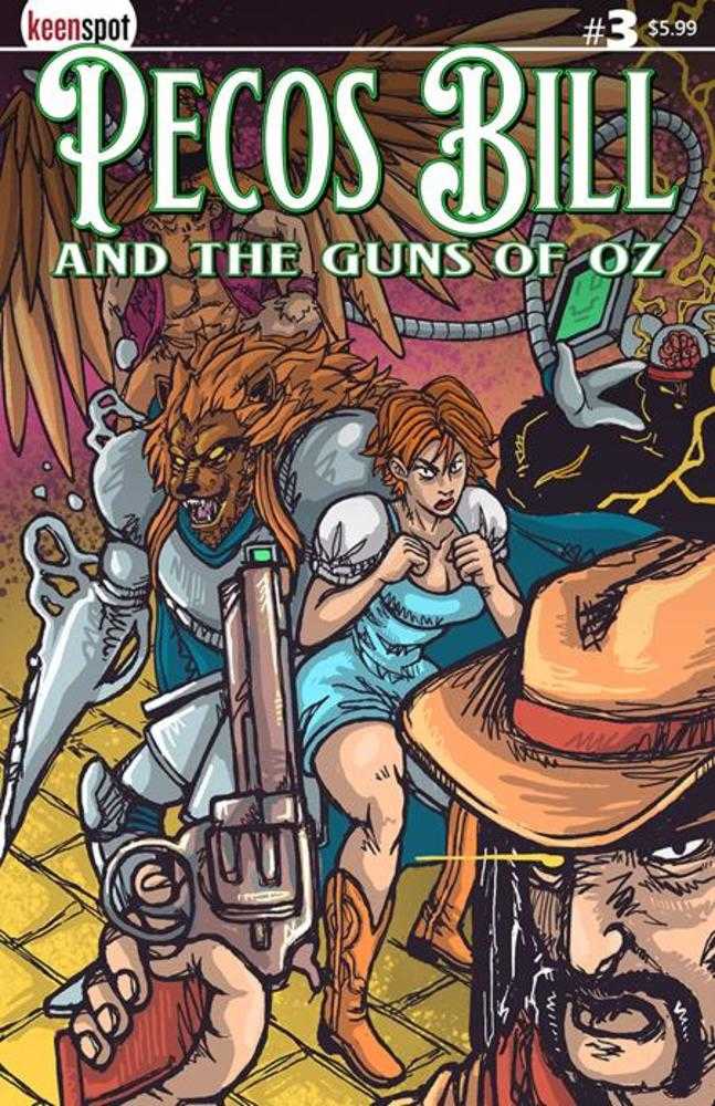 Pecos Bill & The Guns Of Oz #3 EXPOSSE B Bryce Oquaye 03/25/2026 | BD Cosmos