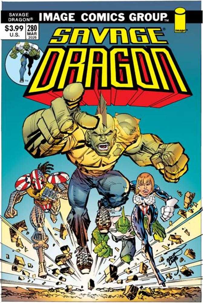 Savage Dragon #280 IMAGE B Erik Larsen 70 S Trade Dress 03/18/2026 | BD Cosmos