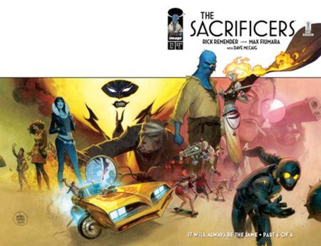 Sacrificers #21 IMAGE C Andrew Robinson Wraparound 03/25/2026 | BD Cosmos