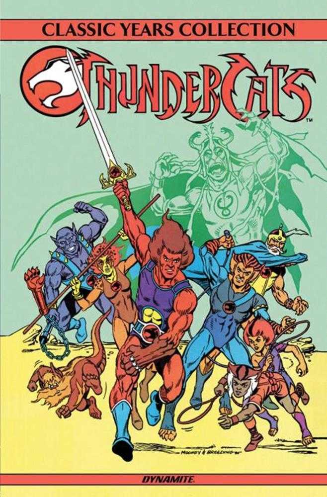 Thundercats Classic Years Collection Omnibus Hardcover Classic Cover Signed By Larry Kenney | BD Cosmos