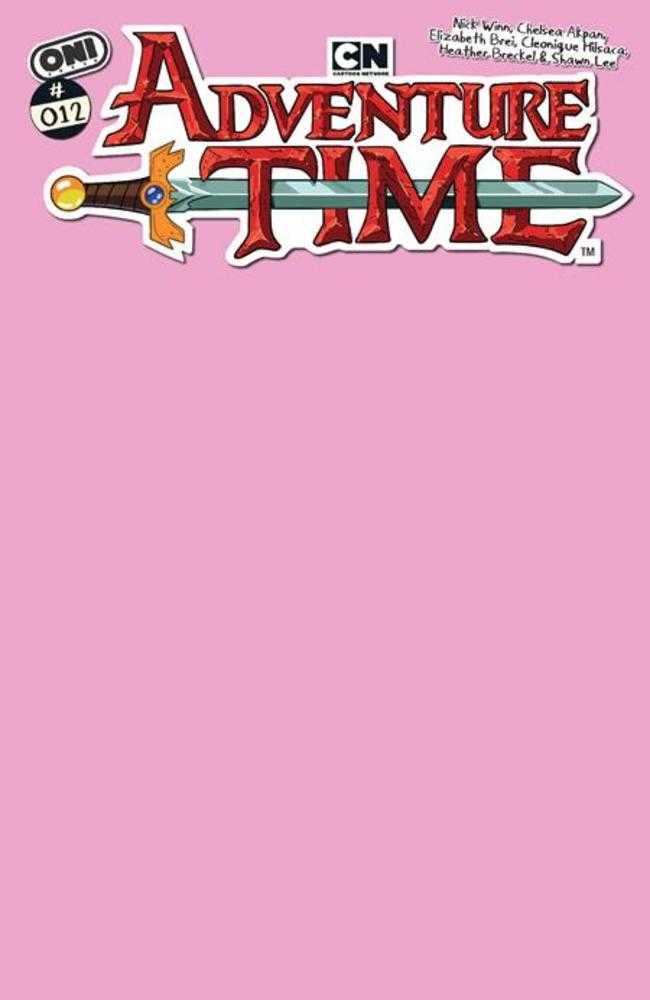 Adventure Time (2025) #12 Cover C Gumball Guardian Pink Blank Sketch Variant | BD Cosmos