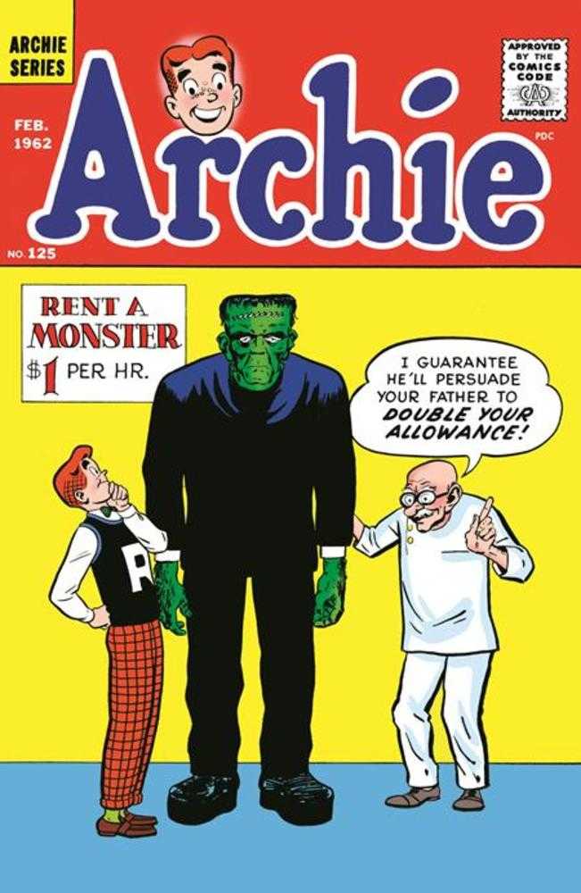Archie #125 Facsimile Edtion Cover A Harry Lucey | BD Cosmos