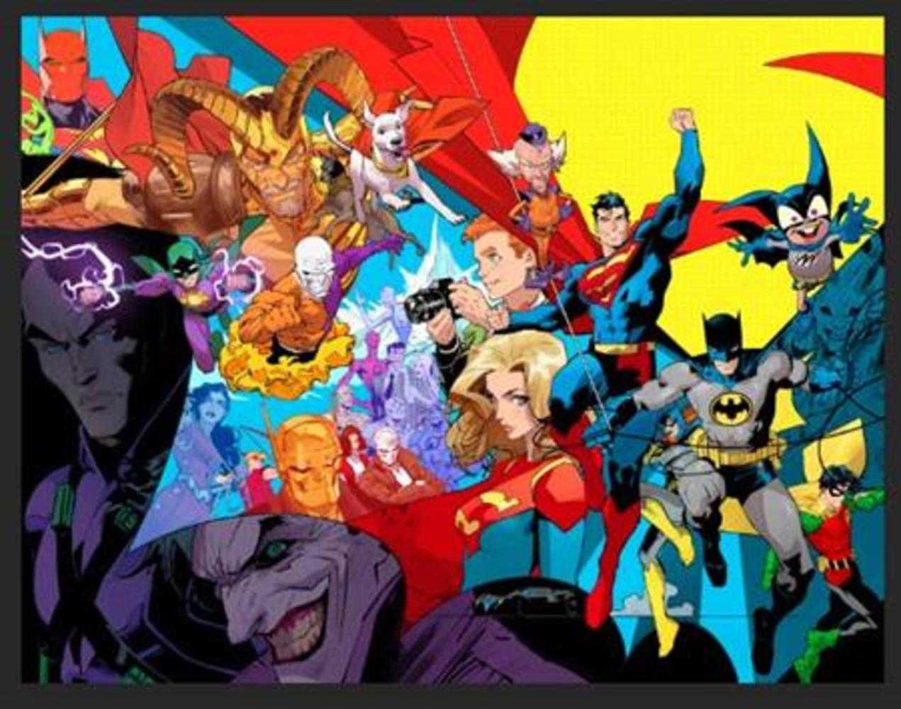 Batman Superman Worlds Finest #50 Cover A Dan Mora Wraparound | BD Cosmos