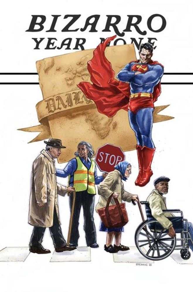 Bizarro Year None #1 (Of 4) Cover F Ibrahim Moustafa Card Stock Variant | BD Cosmos