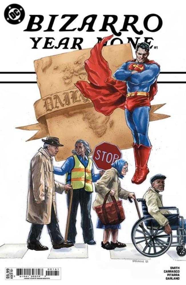 Bizarro Year None #1 (Of 4) Cover F Ibrahim Moustafa Card Stock Variant | BD Cosmos