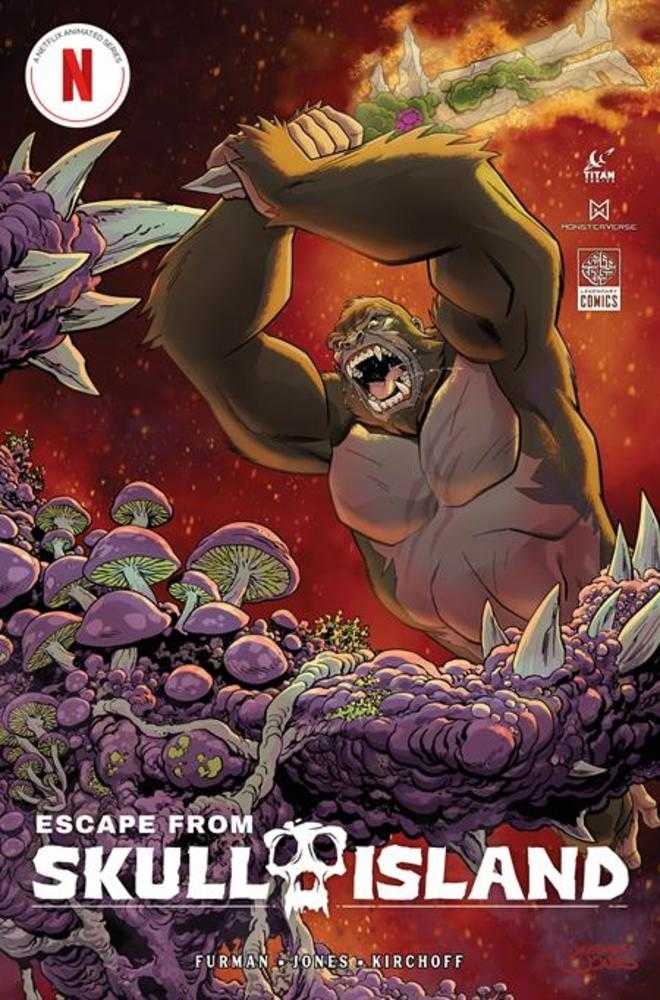 Escape From Skull Island #4 (Of 4) Cover B Christopher Jones Variant | BD Cosmos