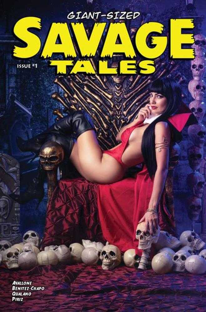 Giant Sized Savage Tales (One Shot) Cover D Ivy Cosplay Vampirella Variant | BD Cosmos