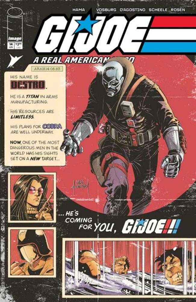 G.I. Joe A Real American Hero #14 Hama Files Image B Mooneyham 04/29/2026 | BD Cosmos