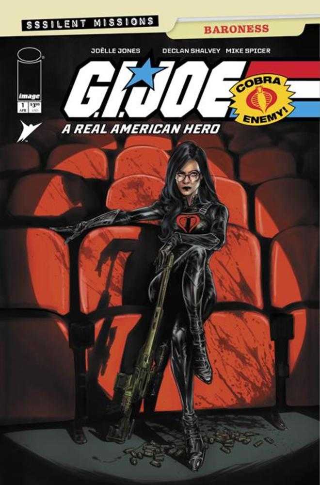 G.I. Joe A Real American Hero Sssilent Missions Baroness #1 Image A Jones 04/01/2026 | BD Cosmos