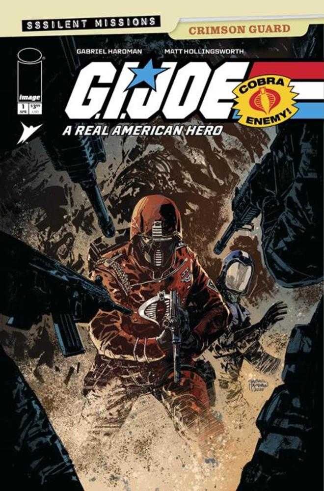G.I. Joe A Real American Hero Sssilent Missions Crimson Guard #1 Image A Hardman 04/08/2026 | BD Cosmos