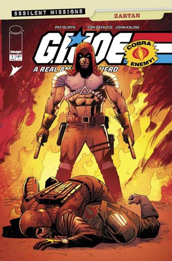 G.I. Joe A Real American Hero Sssilent Missions Zartan #1 Image A Olliffe 04/15/2026 | BD Cosmos