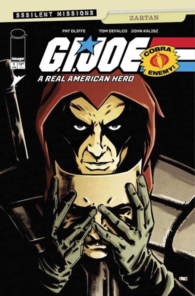 G.I. Joe A Real American Hero Sssilent Missions Zartan #1 Image B Fornes 04/15/2026 | BD Cosmos