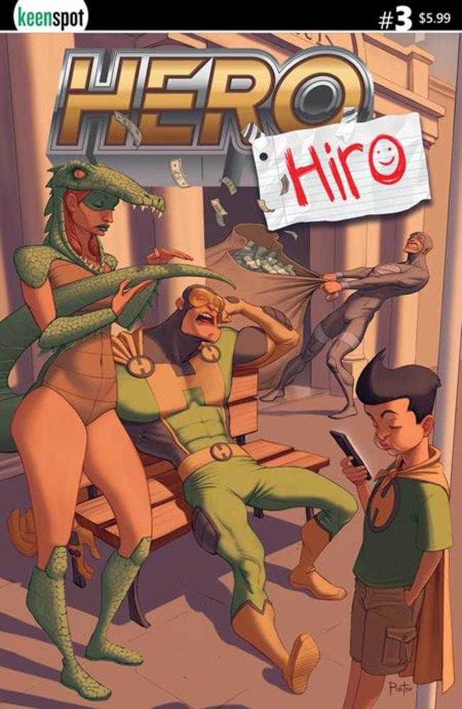 Hero Hiro #3 Cover B Pietro Variant | BD Cosmos