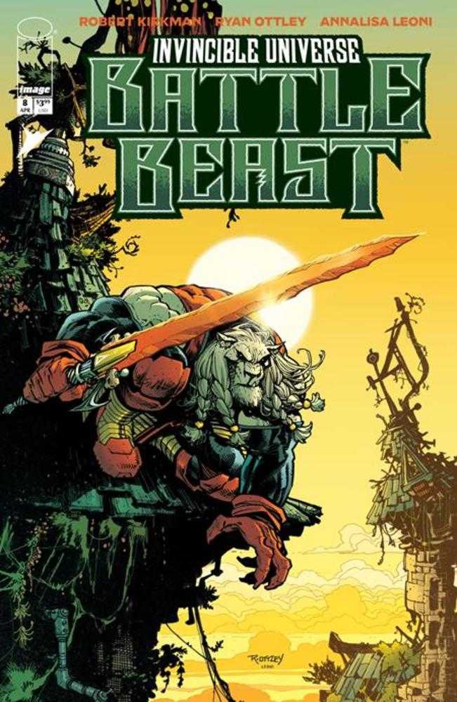 Invincible Universe Battle Beast #8 Cover A Ryan Ottley & Annalisa Leoni | BD Cosmos