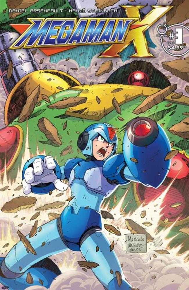 Mega Man X #3 [Of 5] UDON C Marcelo Matere 05/13/2026 | BD Cosmos
