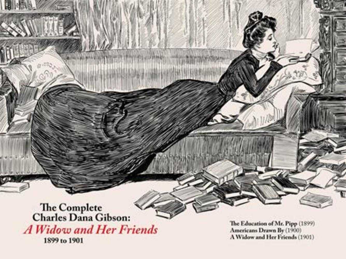 Complete Charles Dana Gibson A Widow And Her Friends Hardcover | BD Cosmos