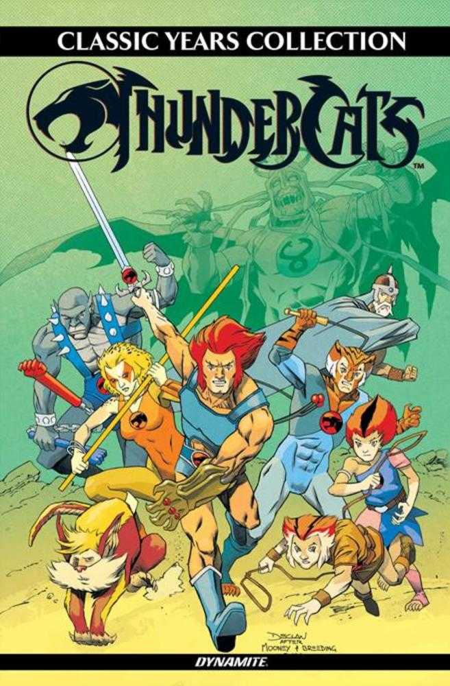 Thundercats Classic Years Collection Omnibus Hardcover Homage Cover Signed By Declan Shalvey | BD Cosmos