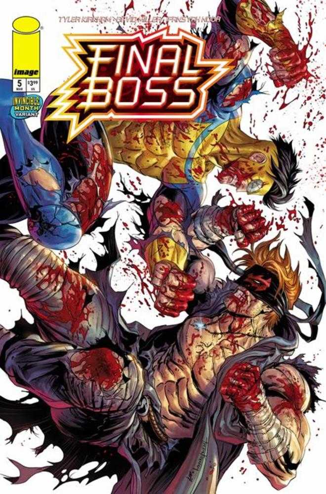 Final Boss #5 IMAGE G Tyler Kirkham Invincible Team Up 03/25/2026 | BD Cosmos
