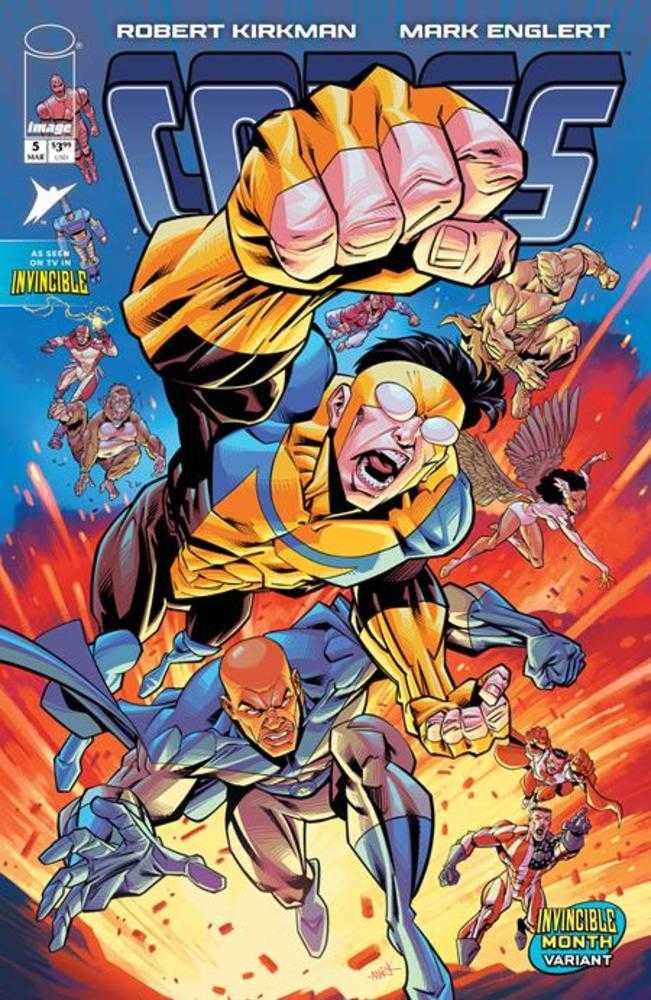 Invincible Universe Capes #5 IMAGE F Englert Invincible Team Up 03/25/2026 | BD Cosmos