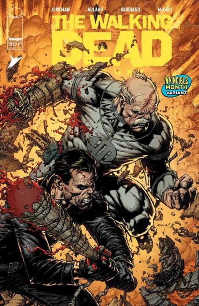 Walking Dead Deluxe #132 IMAGE F Finch & Mccaig Invincible Team Up 03/04/2026 | BD Cosmos