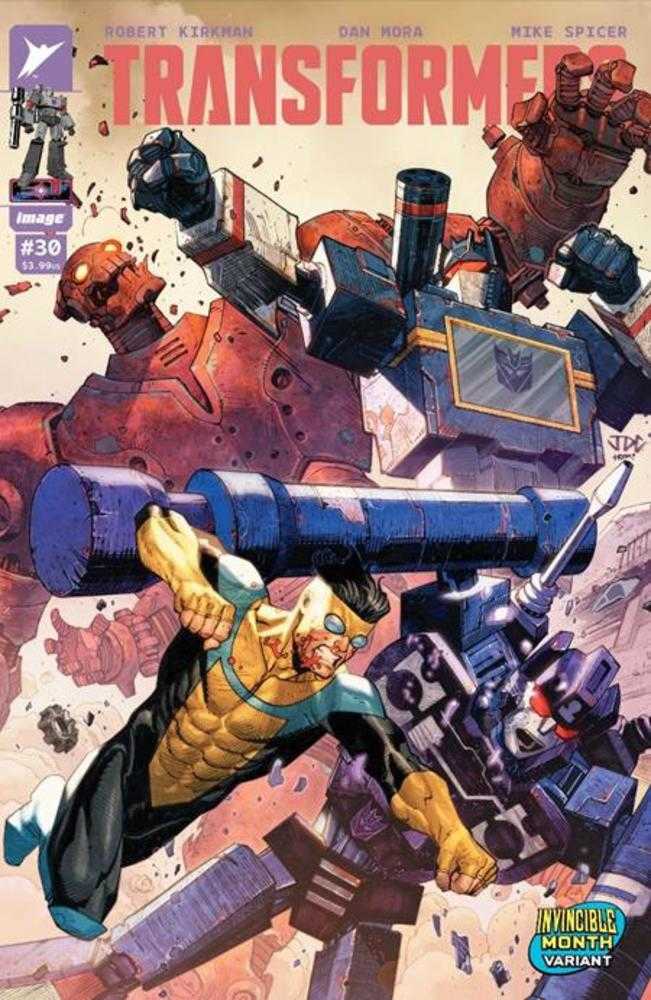 Transformers #30 IMAGE F Cassara Invincible Team Up 03/11/2026 | BD Cosmos
