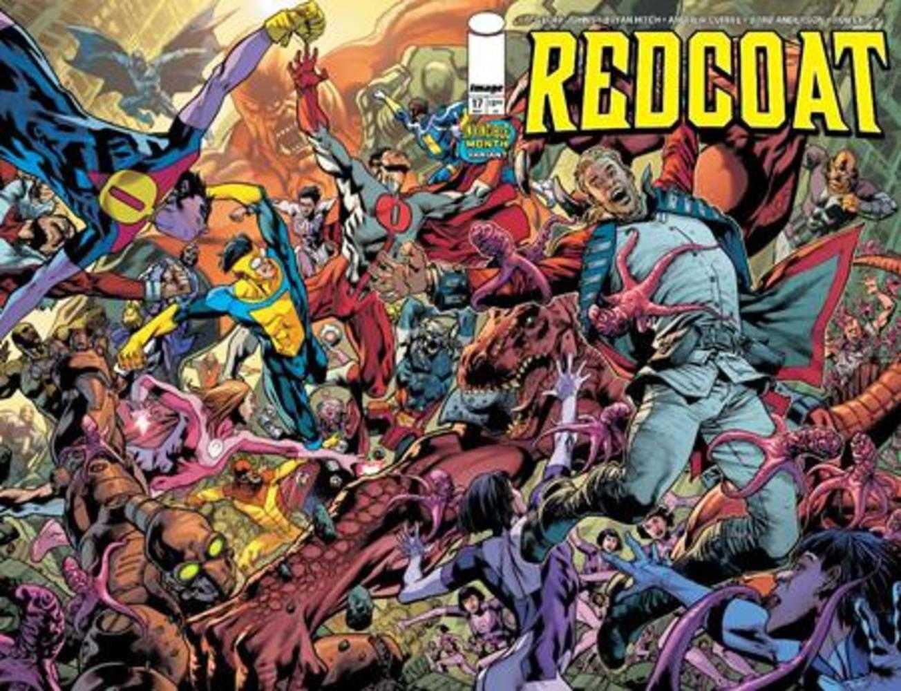 Redcoat #17 IMAGE D Hitch & Anderson Invincible Team Up Wraparound 03/18/2026 | BD Cosmos