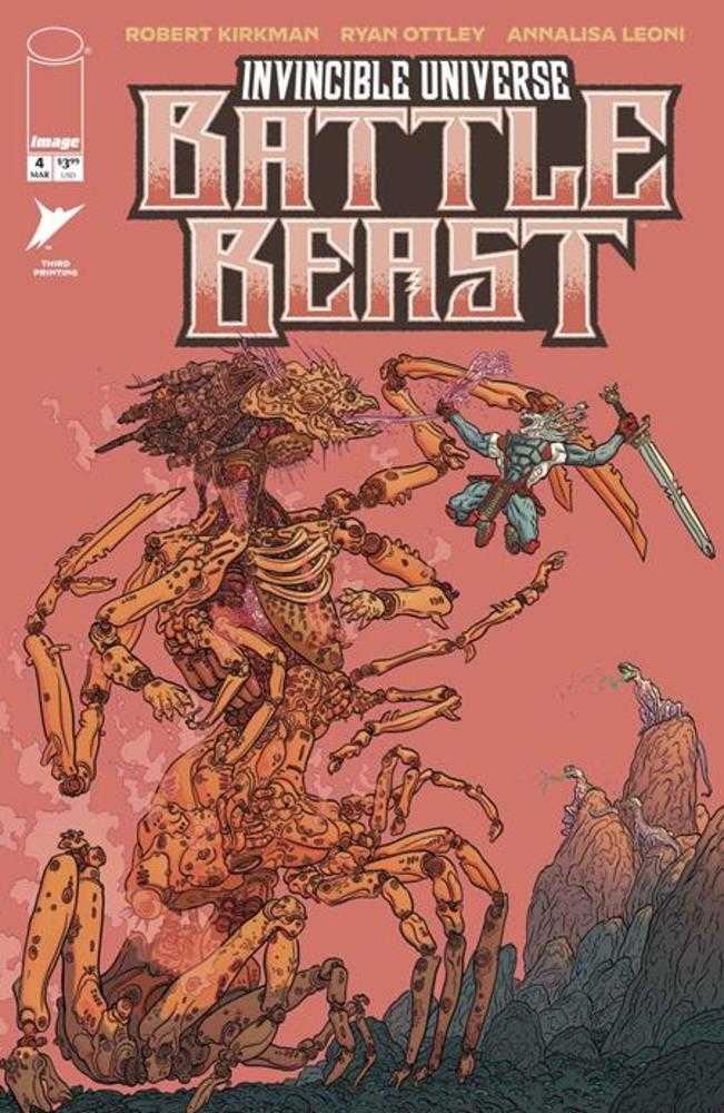 Invincible Universe Battle Beast #4 IMAGE 3rd Print 04/01/2026 | BD Cosmos