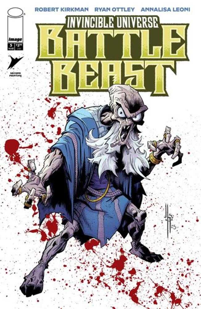 Invincible Universe Battle Beast #5 IMAGE 2nd Print 04/01/2026 | BD Cosmos