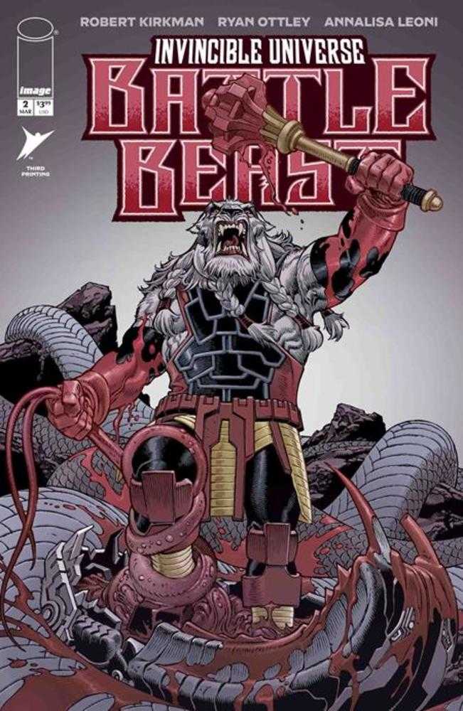 Invincible Universe Battle Beast #2 IMAGE 3rd Print 04/01/2026 | BD Cosmos