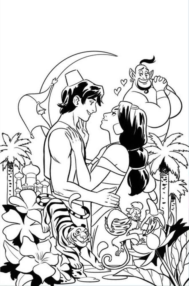 Aladdin #1 DYNAMITE K 1:15 Natacha Bustos Line Art Virgin 07/08/2026 | BD Cosmos
