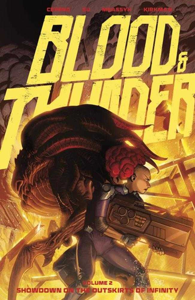 Blood & Thunder TPB Volume 02 Showdown On The Outskirts Ej Su & Msassyk Cover (Mature) | BD Cosmos