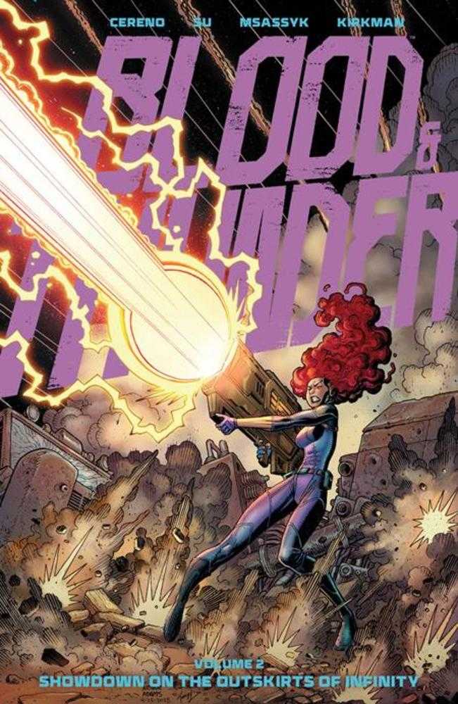 Blood & Thunder TPB Volume 02 Showdown On The Outskirts Direct Market Exclusive Arthur Adams & Msassyk Cover (Mature) | BD Cosmos