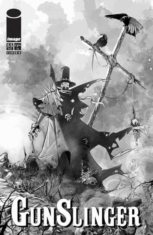 Gunslinger Spawn #55 IMAGE B Ig Guara B&W 06/17/2026 | BD Cosmos