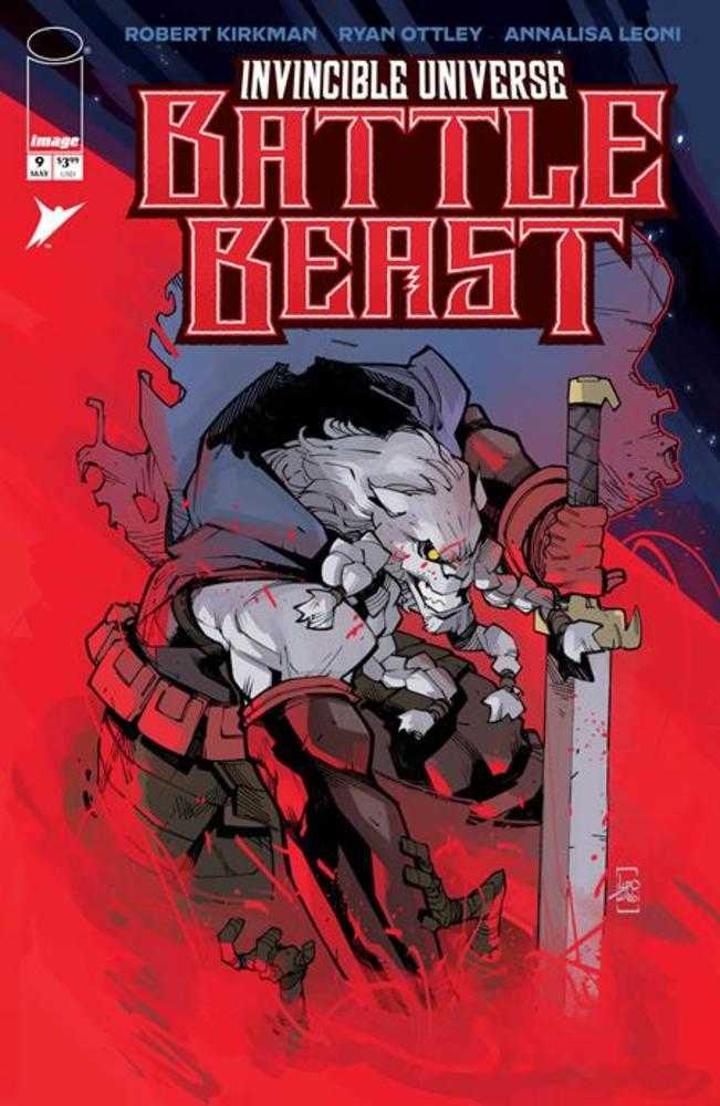 Invincible Universe Battle Beast #9 Image D 1:25 Ludo Lullabi 05/20/2026 | BD Cosmos
