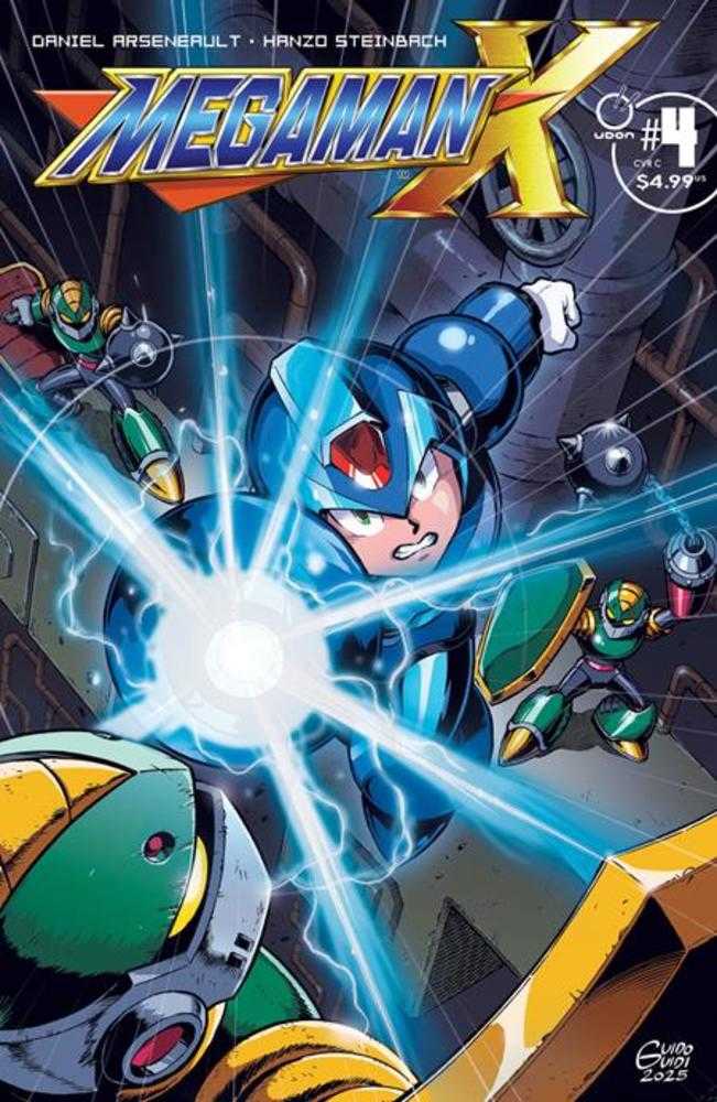 Mega Man X #4 [Of 5] UDON C Guido Guidi 06/10/2026 | BD Cosmos